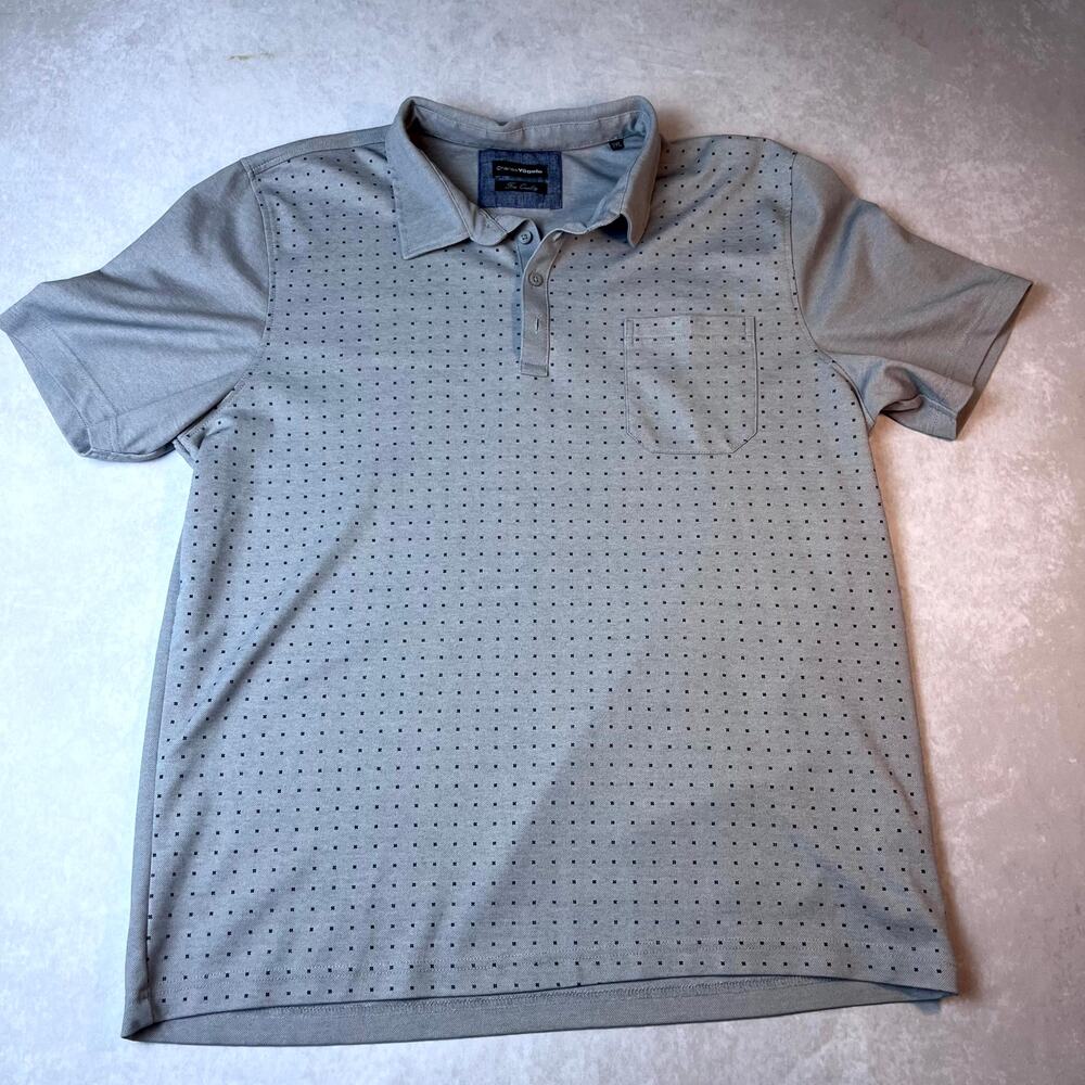 CHARLES VOGELE Fine Quality Mens 2XL Short Sleeve Polo Shirt with Pocket